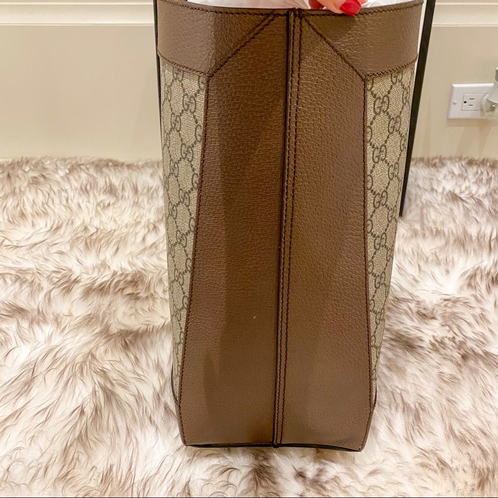 100% authentic Gucci OPHIDIA GG TOTE - Picture 6 of 14